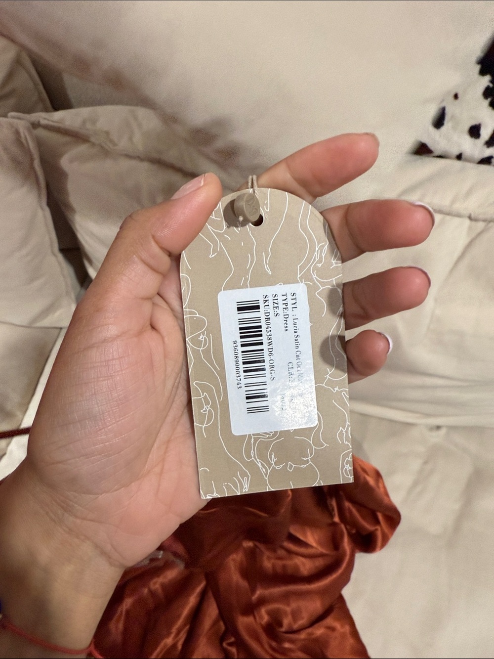 Meski lucia satin cut out maxi dress - Picture 2 of 7